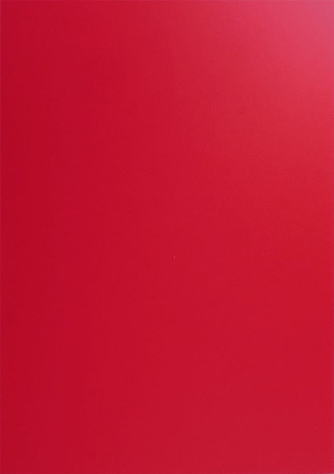 Netuno - rood glad gekleurd papier - A4 - 21 x 29,7 cm - 10 vellen - 330 gram - Plike Red