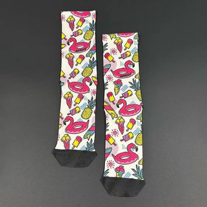 Mb Wear Ice Cream Ltd Sokken Wit EU 42-46 Man,Vrouw