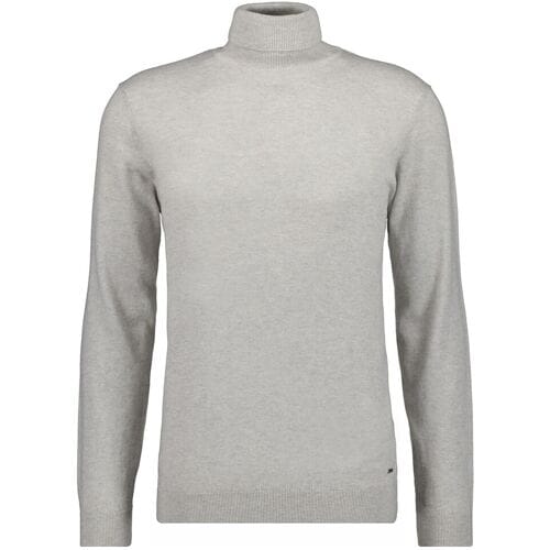 Ragman Trui Col Cotton Cashmere Uni Licht Grijs / male