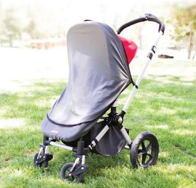 Prins Lionheart Kinderwagen UV-klamboe - Zwart