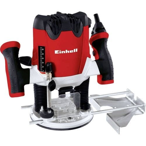Einhell Elektrische Bovenfrees TE-RO 1255 E - 1200 W - 6 en 8 mm spantang - Snelheidsregeling - Incl. toebehoren