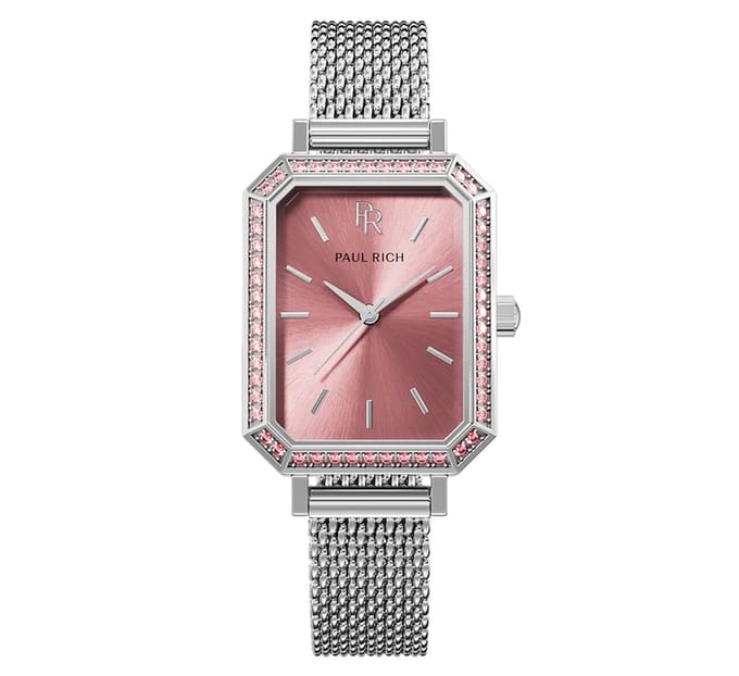 Paul Rich Icon Silver Pink ICO02 dameshorloge