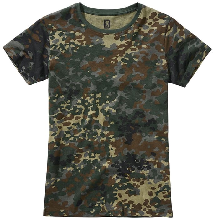 Brandit - Basic Dames Tshirt - XL - Groen