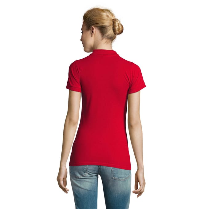 SOLS Dames/Dames Perfect Poloshirt (Rood)