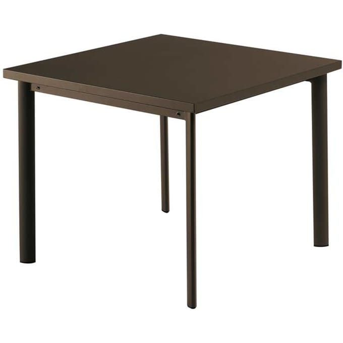 Emu Star tafel - donkerbruin - 90 x 90 cm