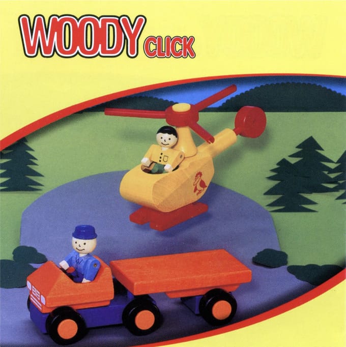 Beleduc - woody click helicopter met trailer