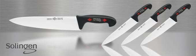Eikaso Solingen Breed Koksmes 23 cm – Semi Flexibel – Ergonomisch Handvat
