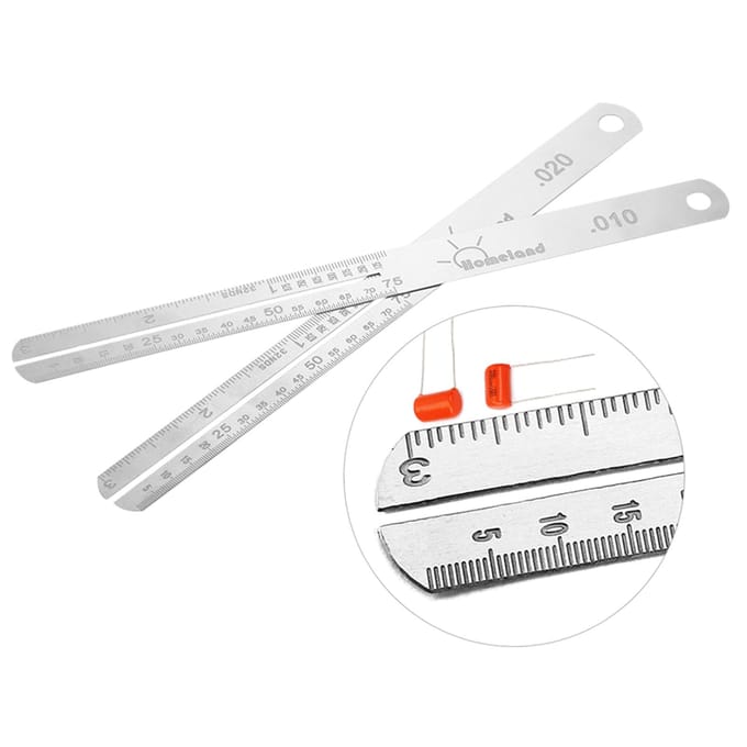 0,01 inch gitaar fret puller fretboard fingerboard re-reparatie tool protector stalen plaat type 2 white