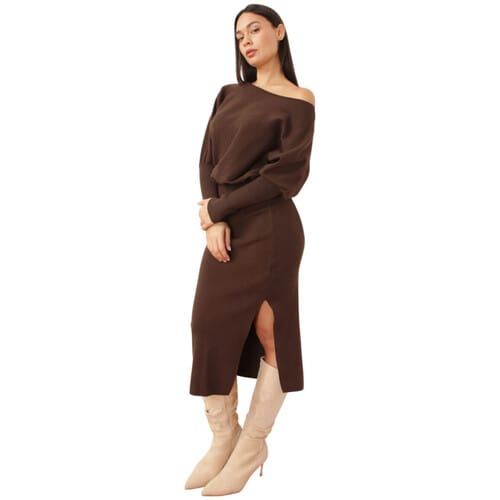 Midi-jurken La Modeuse 77543_P183804