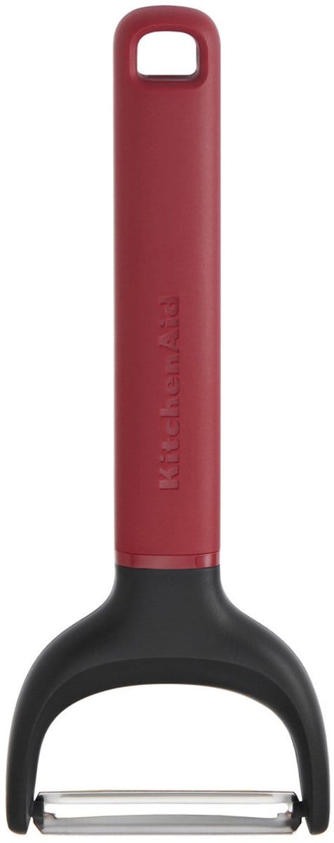 Dunschiller, Y-vorm, 17,5 cm, Kunststof/RVS, Rood - KitchenAid