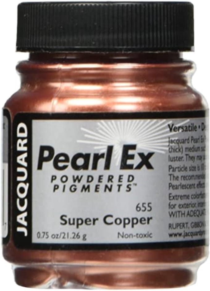 Jacquard pigment speelgoed Pearl Ex 21 gr Super Koper creatief.