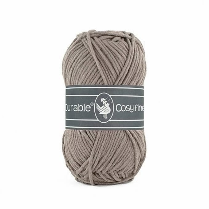 Durable Cosy Fine - Warm Taupe (343) - 10 bollen van 50 gram