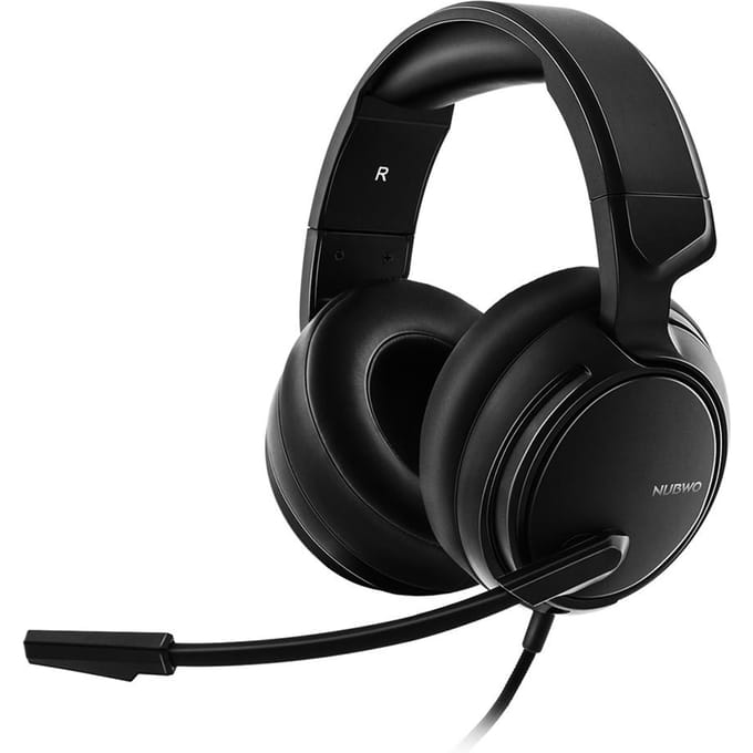 3,5 mm Stereo Over-Ear Low Bass Bedrade Gaming Headphone met Microfoon Ruisonderdrukkende Headset zwart