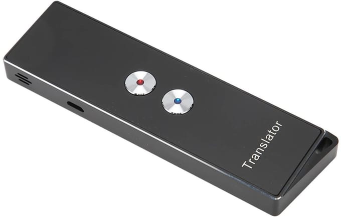Allecto - Bluetooth Stemvertaler - Draagbaar Vertaalapparaat - 74 Talen - 70 Accenten - Compact - Ideaal voor reizen - Gebruiksvriendelijk - Geschi...
