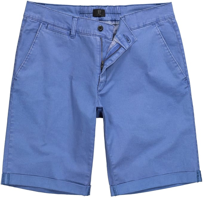 JP 1880 - Heren - Chino-bermuda Buik-Fit Regular Fit - Koningsblauw - Maat 66