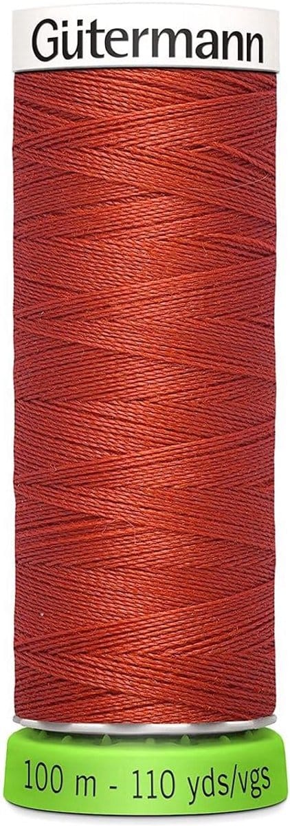 Polyester naaigaren stevig voor naaimachine en handwerk oranje 100m