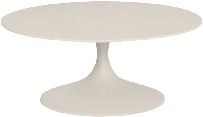 Suns Nova loungetafel 80xH35 cm rond sintered stone camel sand
