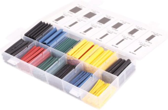 Benson Krimpkousen set 280-delig multi gekleurd 1/2/3/4/5/6/8/10 mm
