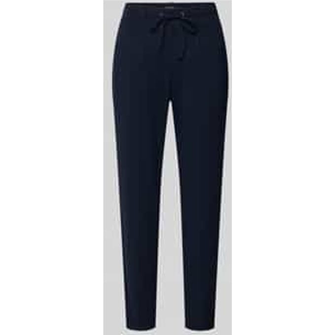 Tom Tailor - Wijdvallende stoffen broek - Maat 40/32 - Real Navy Blue