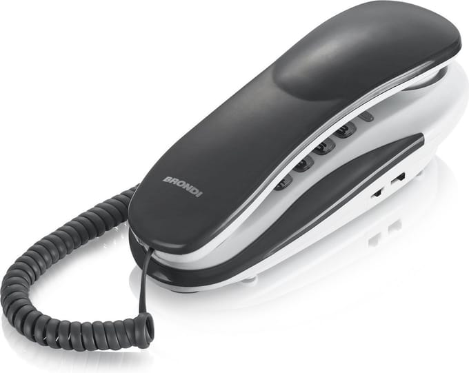 Brondi Kenoby Analoge telefoon Grijs, Wit