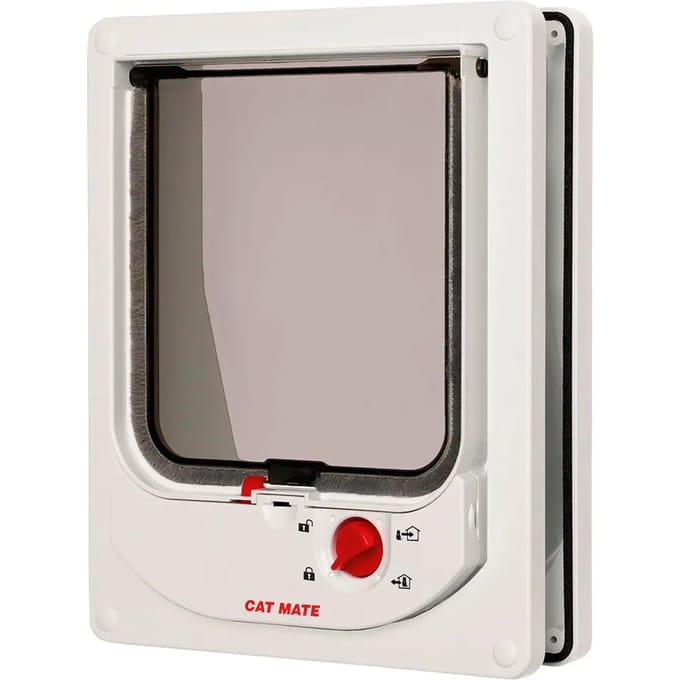 4-weg magnetisch kattenluik Kerbl Mate
