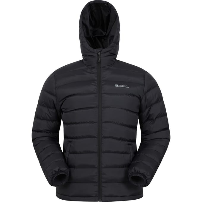 Mountain Warehouse Heren Seasons II gewatteerde jas (Zwart)