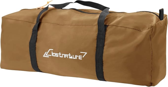 Zelttas - Opbergzak Tent - Kamperen Buiten - Duurzaam Polyester - Maat M - Bruin