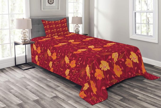 ABAKUHAUS sprei set 170x220 – kussen 75x50 – roze