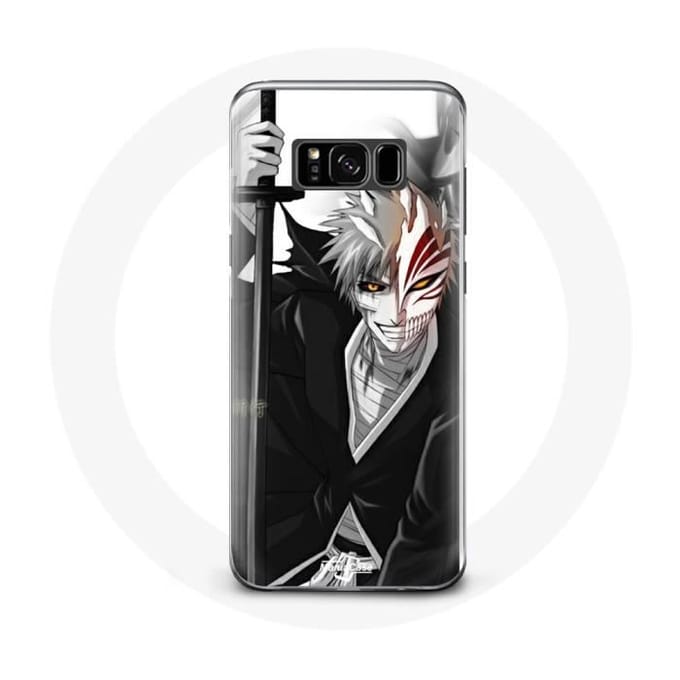 Coque pour Samsung Galaxy S8 Bleach manga ichigo kurosaki épée