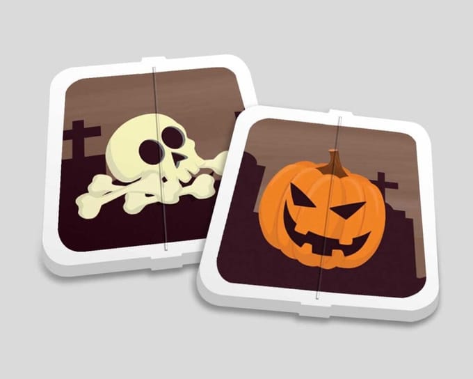 Breekmunten | Jack o Lantern | 240 Stuks
