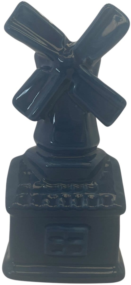 Vaas Holland molen blauw 6x6x13cm