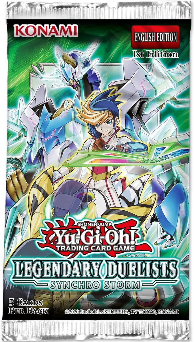 Yu-Gi-Oh! Legendary Duelists 8 Synchro Storm Sleeved Booster - Yu-Gi-Oh! Kaarten