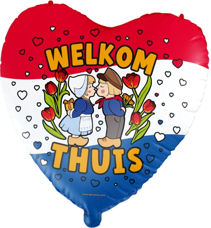 Folieballon | Welkom thuis | 60cm