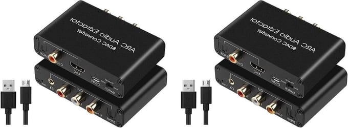 Audio Converter ARC Extractor - Optische SPDIF naar Analoog - Geluid van TV halen