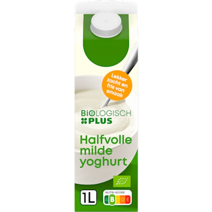 Milde halfvolle yoghurt biologisch