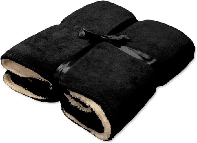 D- Unique Living | Coby plaid 130x160cm black