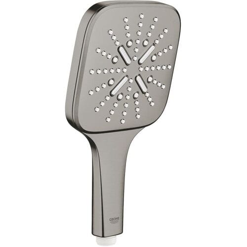 GROHE Rainshower SmartActive Cube 130 Handdouche - 3 straalsoorten - hard graphite geborsteld - 26582AL0