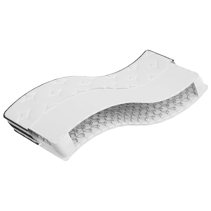 vidaXL - Binnenveringmatras - middelhard - 70x200 - cm