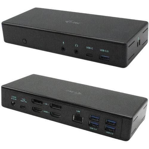 I-Tec Quattro Display Docking Station - USB-C/Thunderbolt 3 - 85W PD