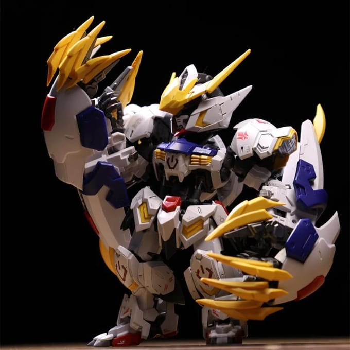 MGSD Barbatos ASW-G-08 Lord Wolf Grande Griffe & Queue Méca Modèle à Assembler Kit de Construction Décoration de Bureau Poupée Jouets Puzzle pour Garçons Objets de Collection
