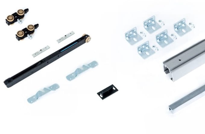 Argenta Xperta Standard-Fix Kit - Inclusief dubbelwerkende softclose - lengte 2000 mm