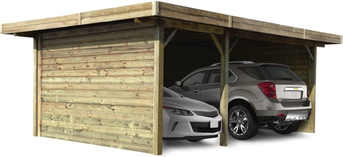 Solid - Carport Combination - S7757