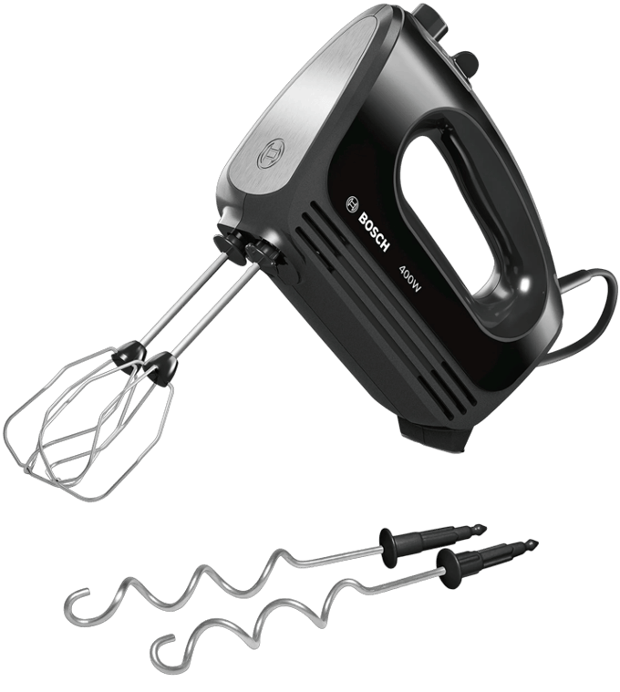 Bosch MFQ2420B Clevermixx - Handmixer - 400W - Zwart