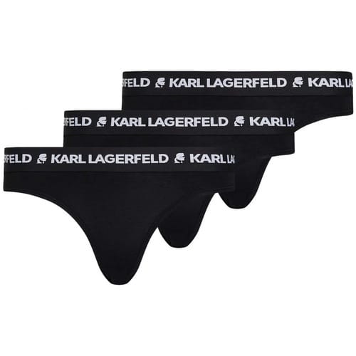 KARL LAGERFELD LOGO BRIEF 3P Zwart S EU