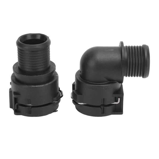 Kachel Inlaatslang Connector 95089363 Rechte Elleboog Type Stevig Plastic voor Sonic 2012 2020 gray