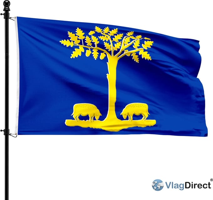 Lommelse vlag - Gemeente Lommel vlag - 90 x 150 cm.