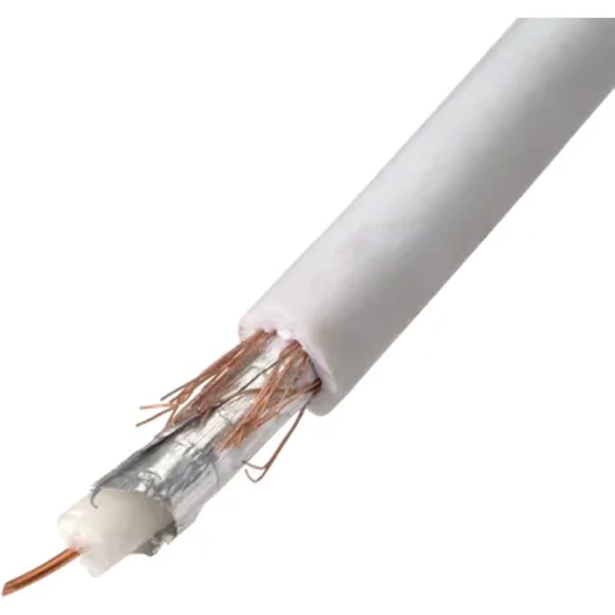 Sencys Coach Kabel 20m Wit