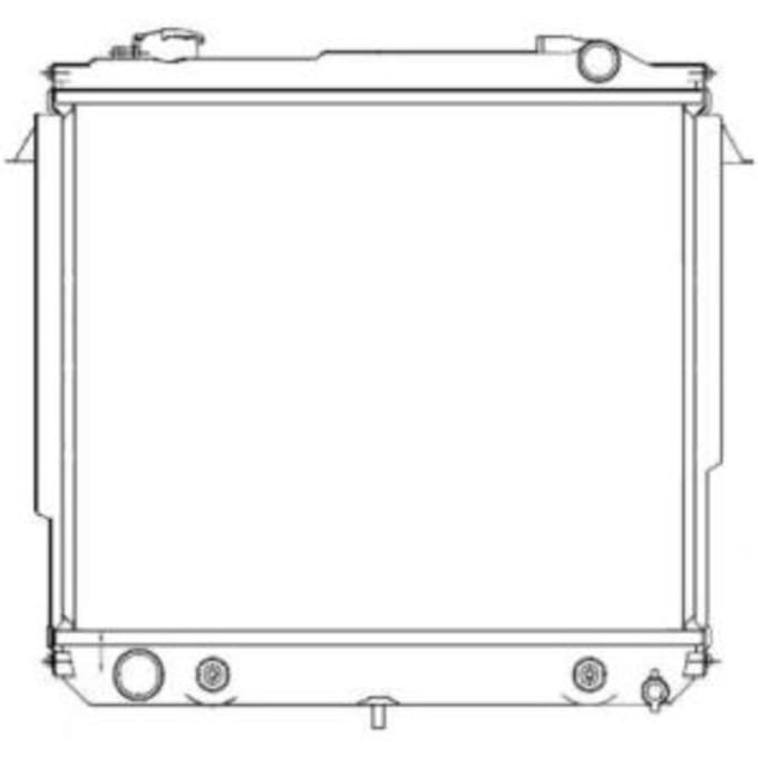 Radiator, motorkoeling NRF 50300