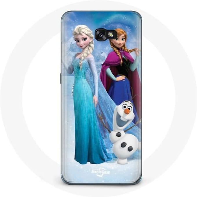 Coque pour Samsung Galaxy A5 2016 La Reine Des Neiges Elsa Anna Olaf
