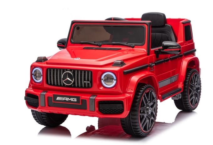Mercedes G63 AMG Cabrio 12V Kinderauto Rood
